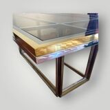 Important Dining Table by Romeo Rega, Italian Design Circa 197