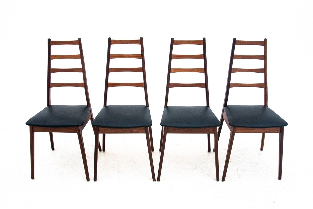 A set of chairs, Denmark, 1960s