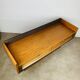 Vintage teak and aluminum sideboard, 1970s, TV stand, Scandinavian style