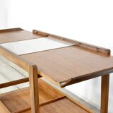 Midcentury Extending Teak Drinks Trolley / Hostess.