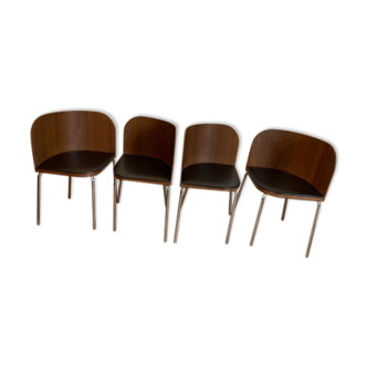 Set of 4 chairs by Sandra Kragnert