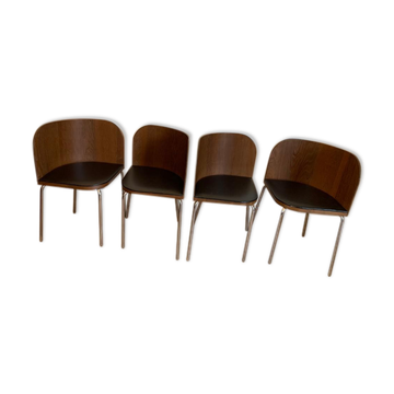 Set of 4 chairs by Sandra Kragnert