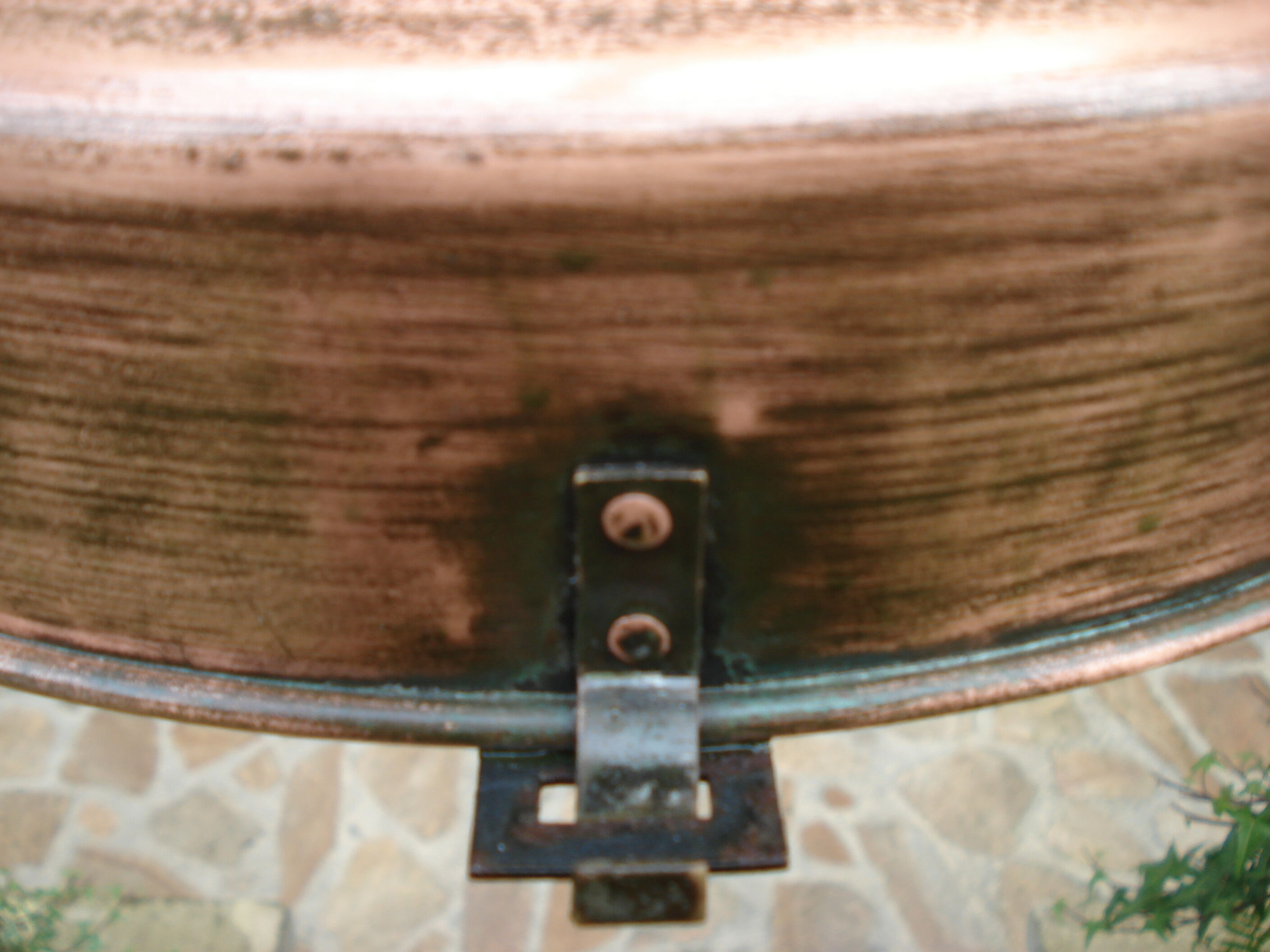 Suspension industrielle en cuivre 1950
