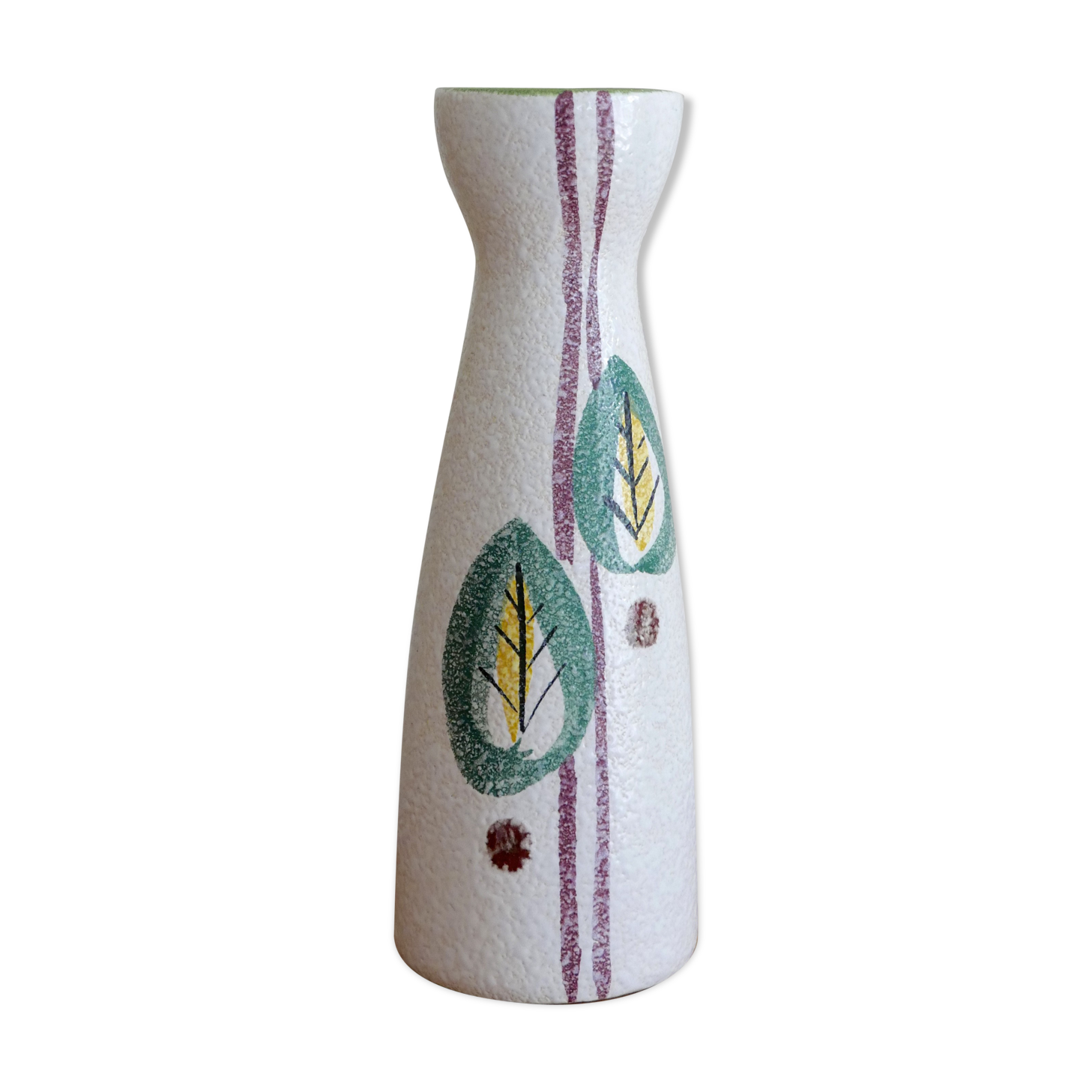 Scheurich Germany ceramic vase, 1960