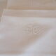 Lot of 6 towels old Monogram white "fw"
