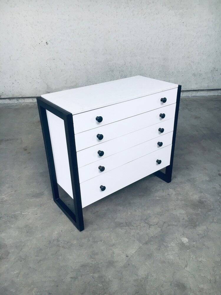 Mid-Century Modern Chest of Drawers, Belgium, 1960s