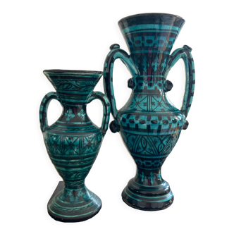Old moroccan vases