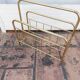 Porte revues vintage en laiton