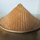 Asian Chinese rattan hat in the 70s