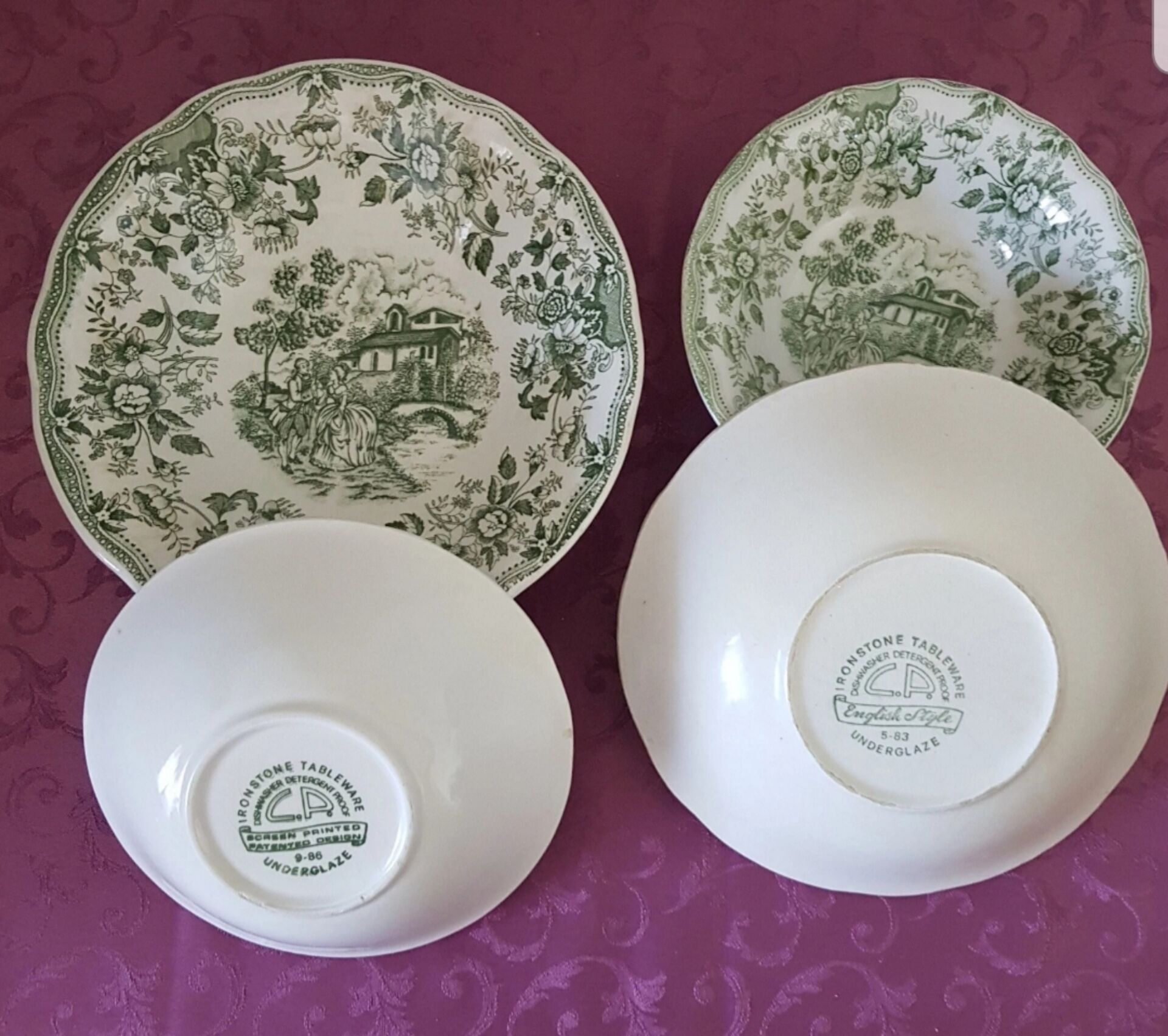 Ensemble de porcelaine anglaise Irostone Tableware