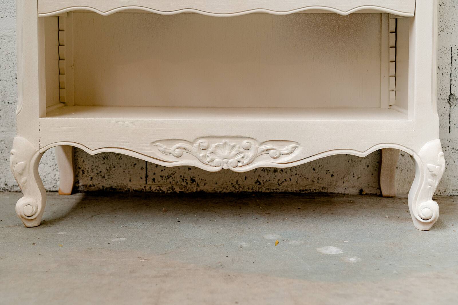 Bibus en bois Crème