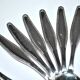 Set of 12 silver-plated mocha coffee spoons Longchamps Strasbourg