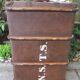 Trunk chest travel russian old