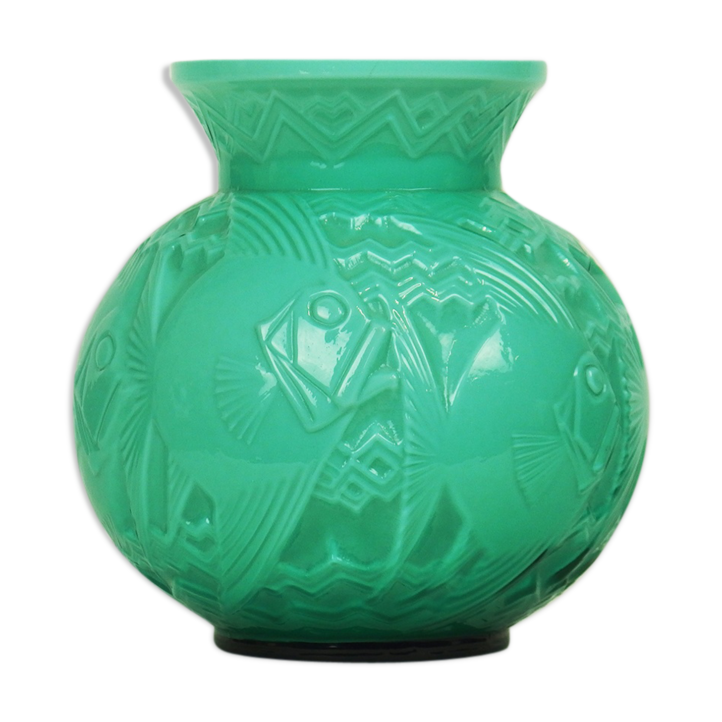 Art Deco vase by Pierre d'Avesn