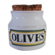 Vintage olive pot