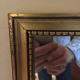 Miroir en bois doré