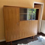 Contemporary wardrobe from the 70s and 80s in solid wood