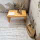 Coffee table in Perriand style, Les Arcs 1800.