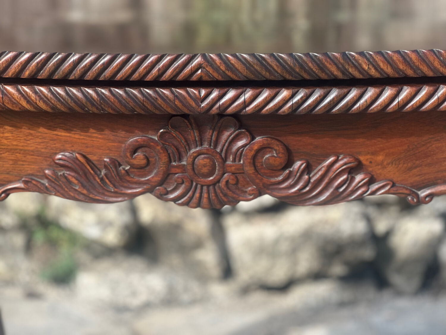 Louis XV style games table, 19th century