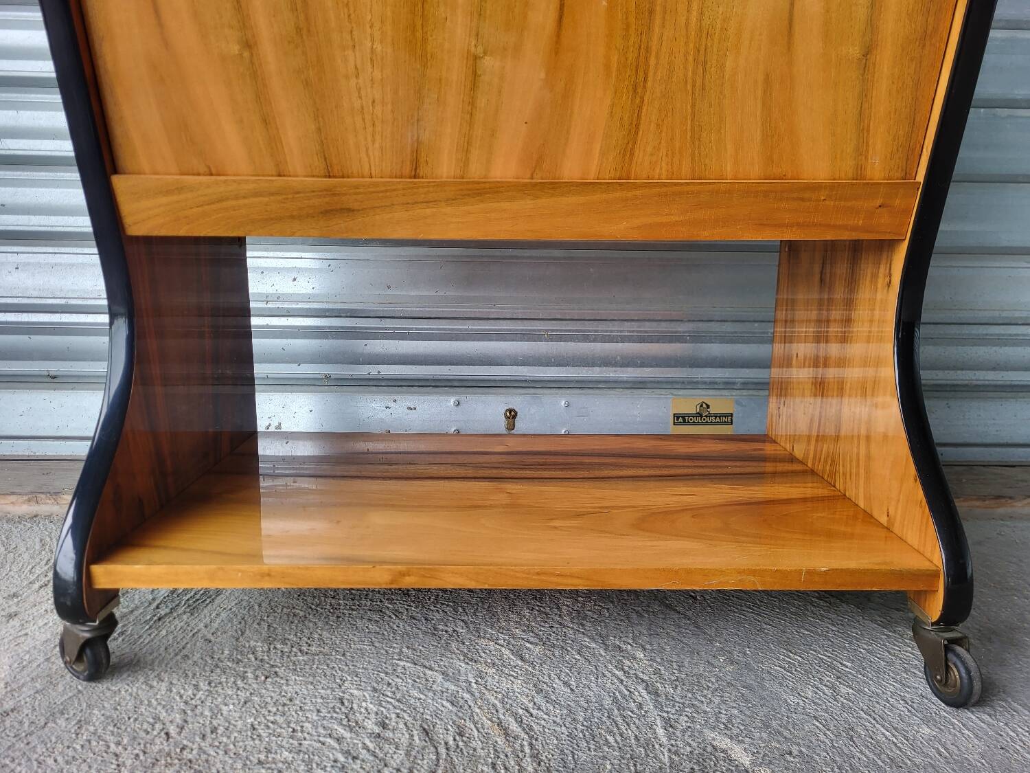 Authentic old bar cabinet console storage Hi-fi Vintage