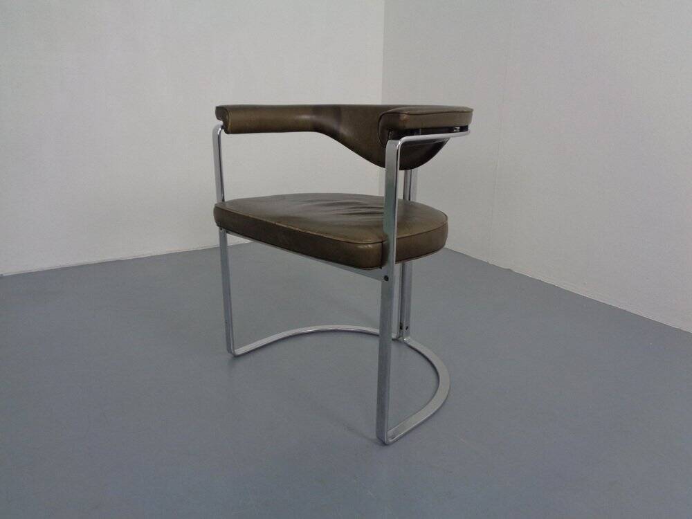 Mocdl 6911 Armchair in Leather by Horst Brüning for Kill International, 1968