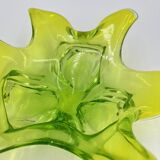 Glass fruit basket