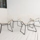 Set of 4 Diamond chairs by Harry Bertoia for Knoll International