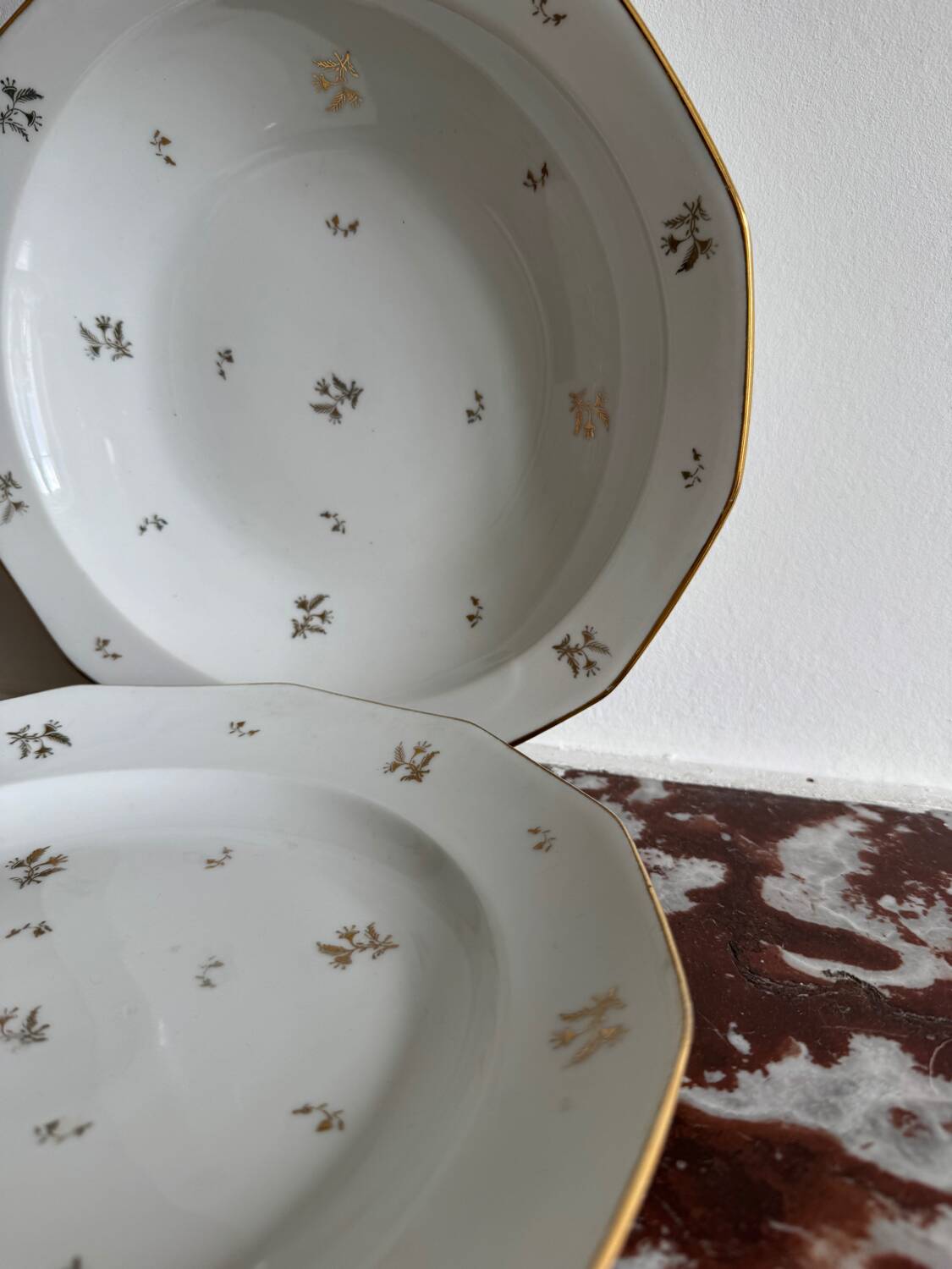 Limoges porcelain dishes