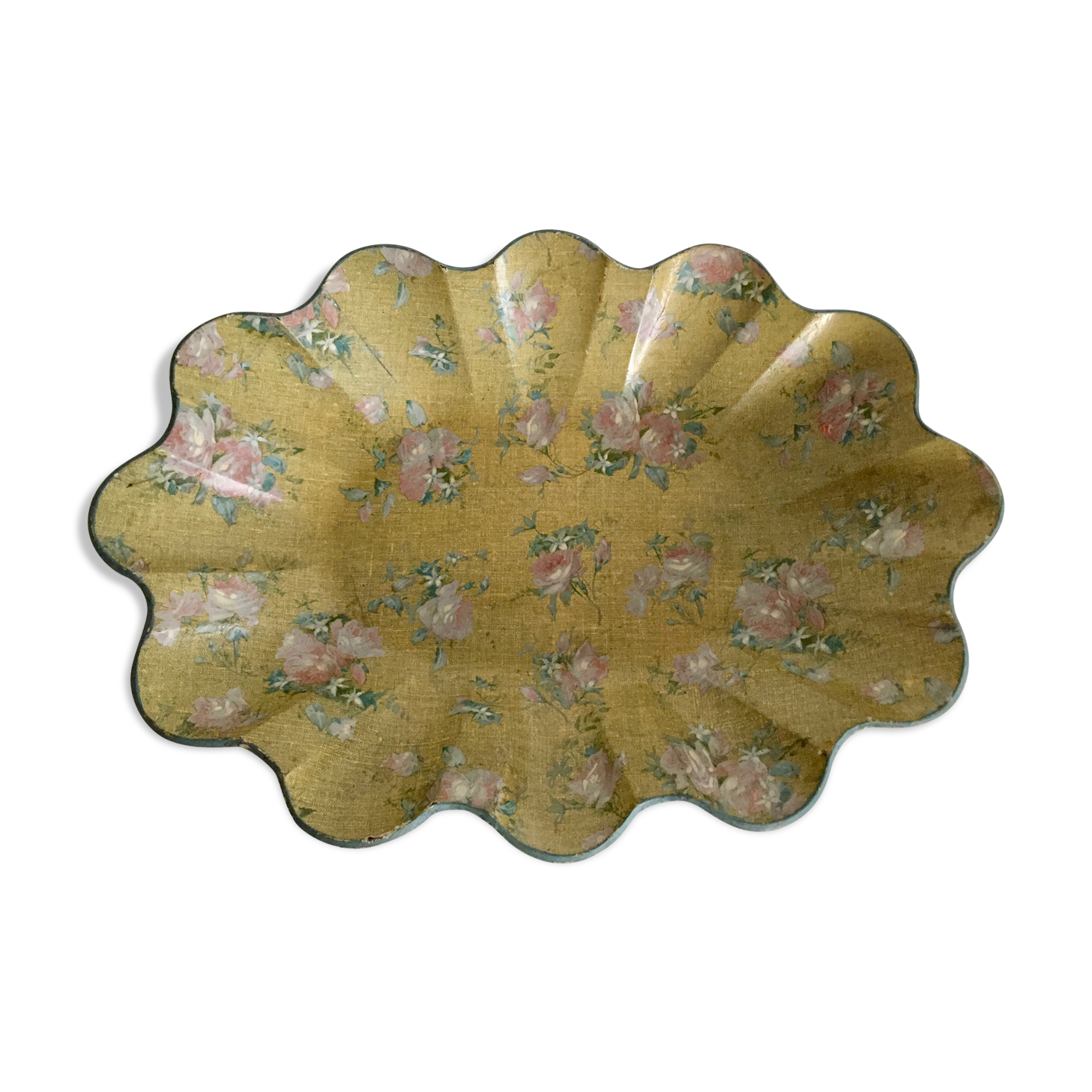 Maché paper basket, Napoleon III