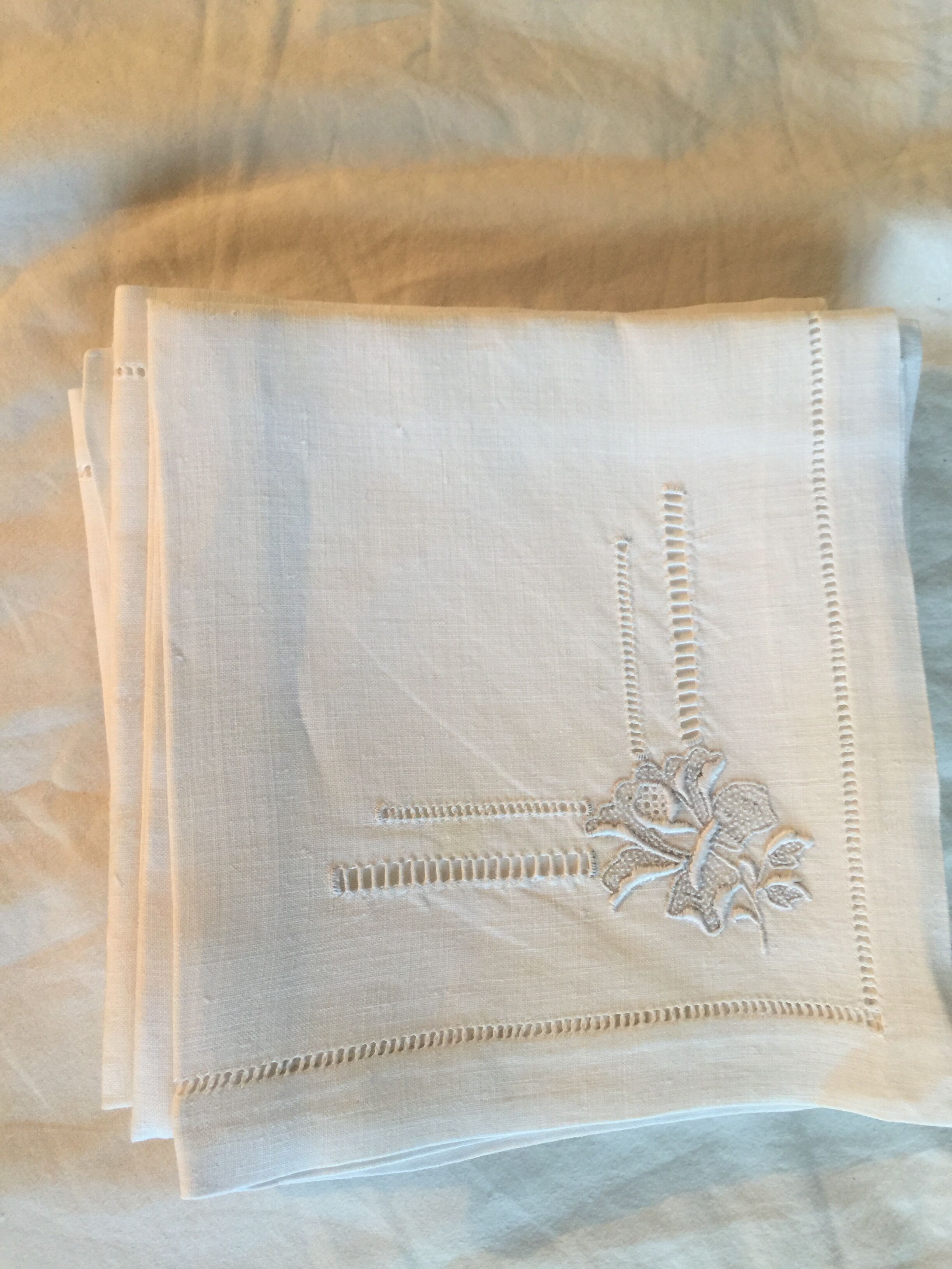 Lot of linen towels
