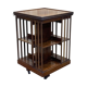 1930s mahogany revolving bookcase