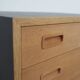 Commode en frêne, design danois, années 1970, fabricant : Hundevad & Co