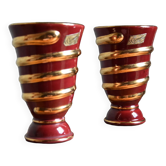 Pair of Saint Clement vase