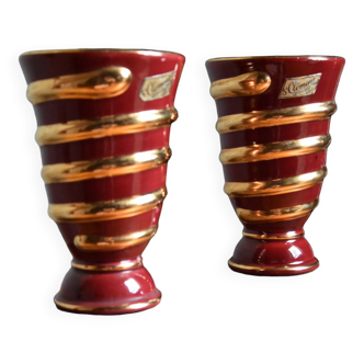 Pair of Saint Clement vase