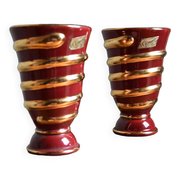 Pair of Saint Clement vase