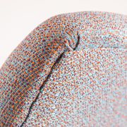 Fully restored vintage armchair, designer E.Homa, 60s, East Europe, multicolour, water resistant