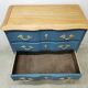 Vintage cherry wood commode refurbished