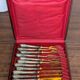 Silver and vermeil dessert service - Rococo style (12 pieces)