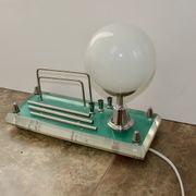 1970s lamp with storage compartment | Acrylic, metal, glass | E14 | Vintage