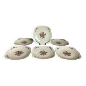 Six petites assiettes - limoges