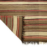 Anatolian handmade kilim rug 281 cm x 185 cm