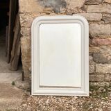 Mirror Louis Philippe white