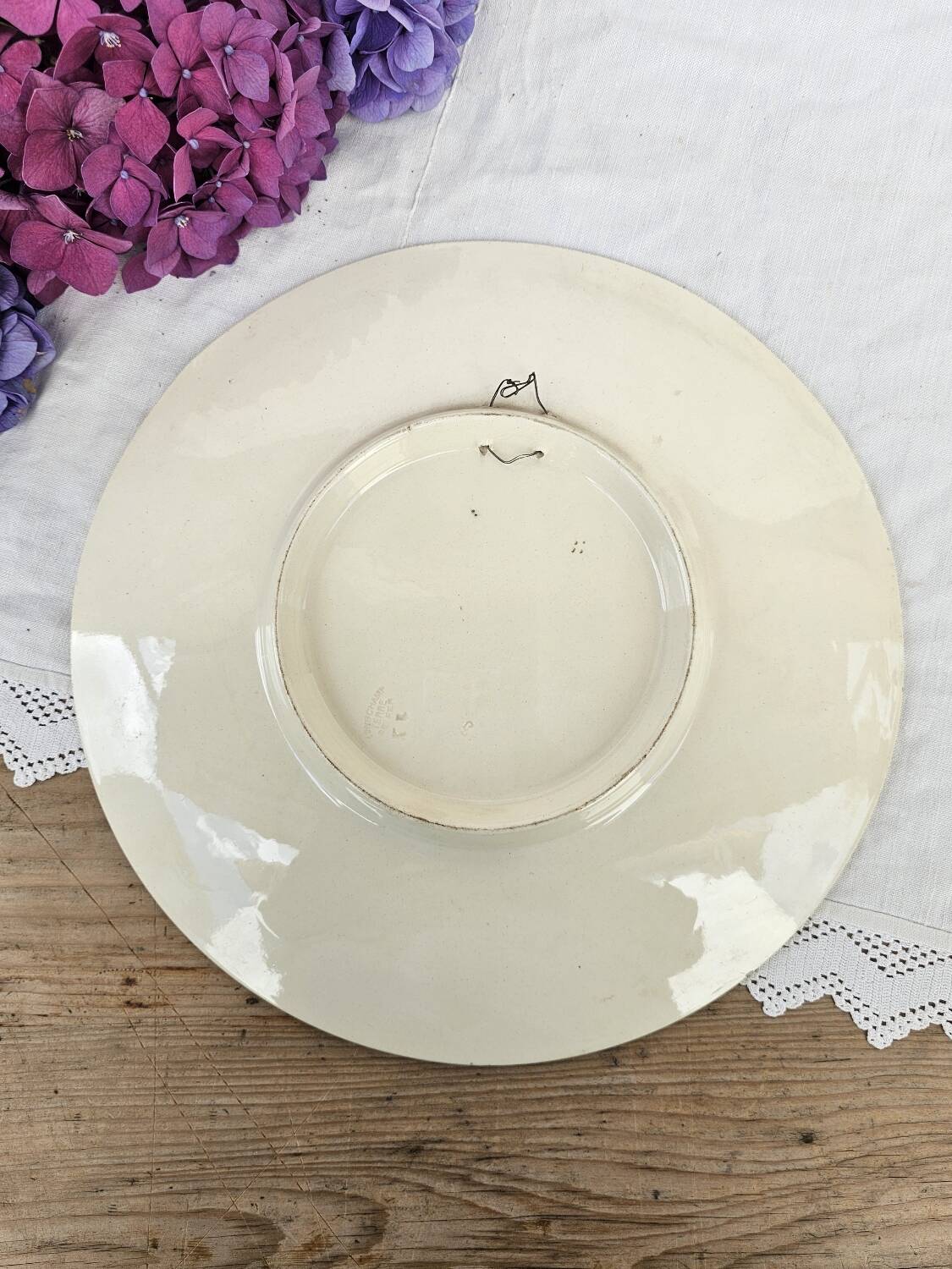 Longchamp Terre de Fer decorative plate