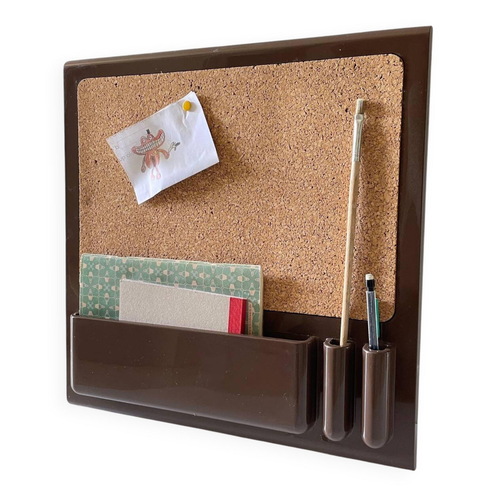 70s design wall desk organizer