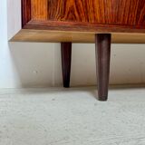 Danish palisander tambour sideboard by Arne Vodder