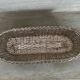 Silver-plated metal bread basket