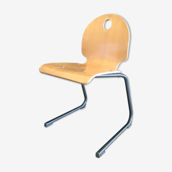 Chair glulam-glued sledge