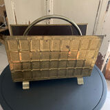 Brass magazine rack