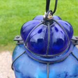 Pair of Blown Glass Suspensions