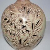 Pied de lampe ou veilleuse vintage J Mateo Vallauris en grès